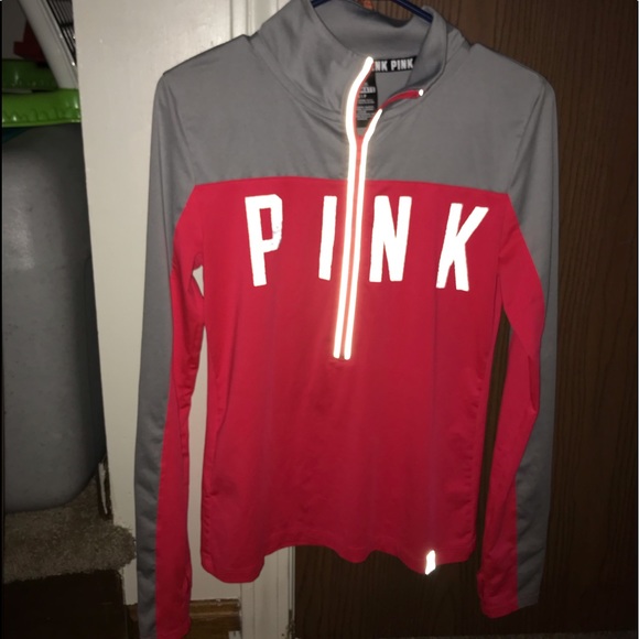 Pink zip pullover - Picture 1 of 1
